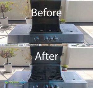 Before & After BBQ Cleaning