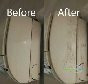 Before & After Aircon Cleaning