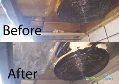 Before & After Kitchen Hood Cleaning