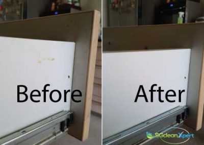 Before & After Cabinet Cleaning