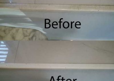 Before And After Stair Cleaning