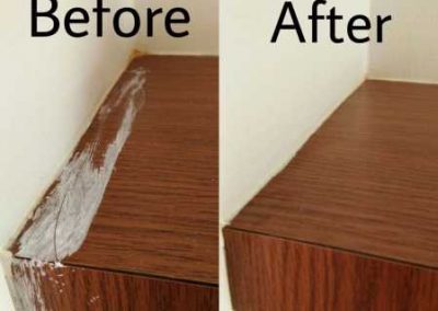 Before And After Table Cleaning