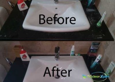 Before And After Toilet Cleaning