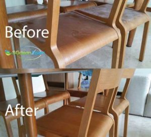 Before And After Chair Cleaning