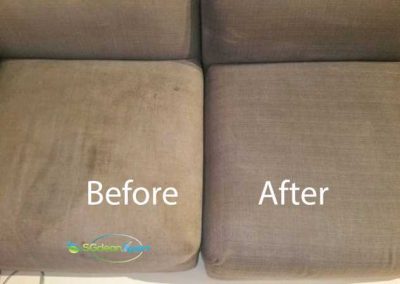 Before And After Fabric Sofa Cleaning