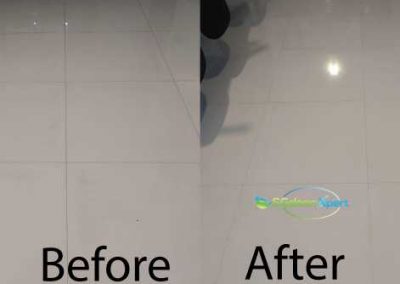 Before And After Floor Cleaning