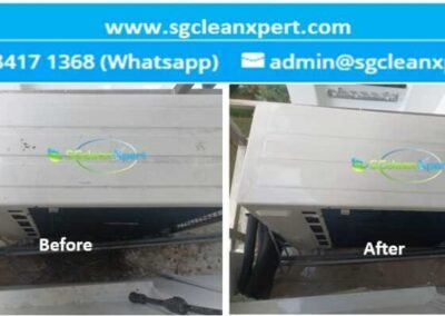 Aircon Ledge Bird Droppings Cleaning Singapore