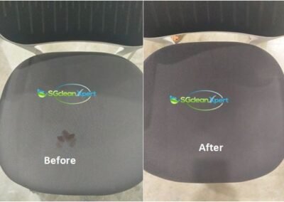 Before And After Office Chair Cleaning