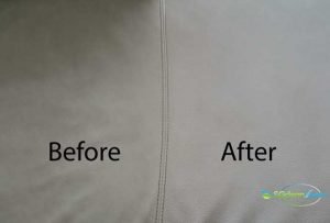 Before And After Leather Sofa Cleaning