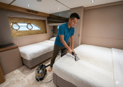 Boat Upholstery Cleaning Singapore